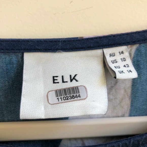 Elk the Label oversized printed top - Picture 4 of 10